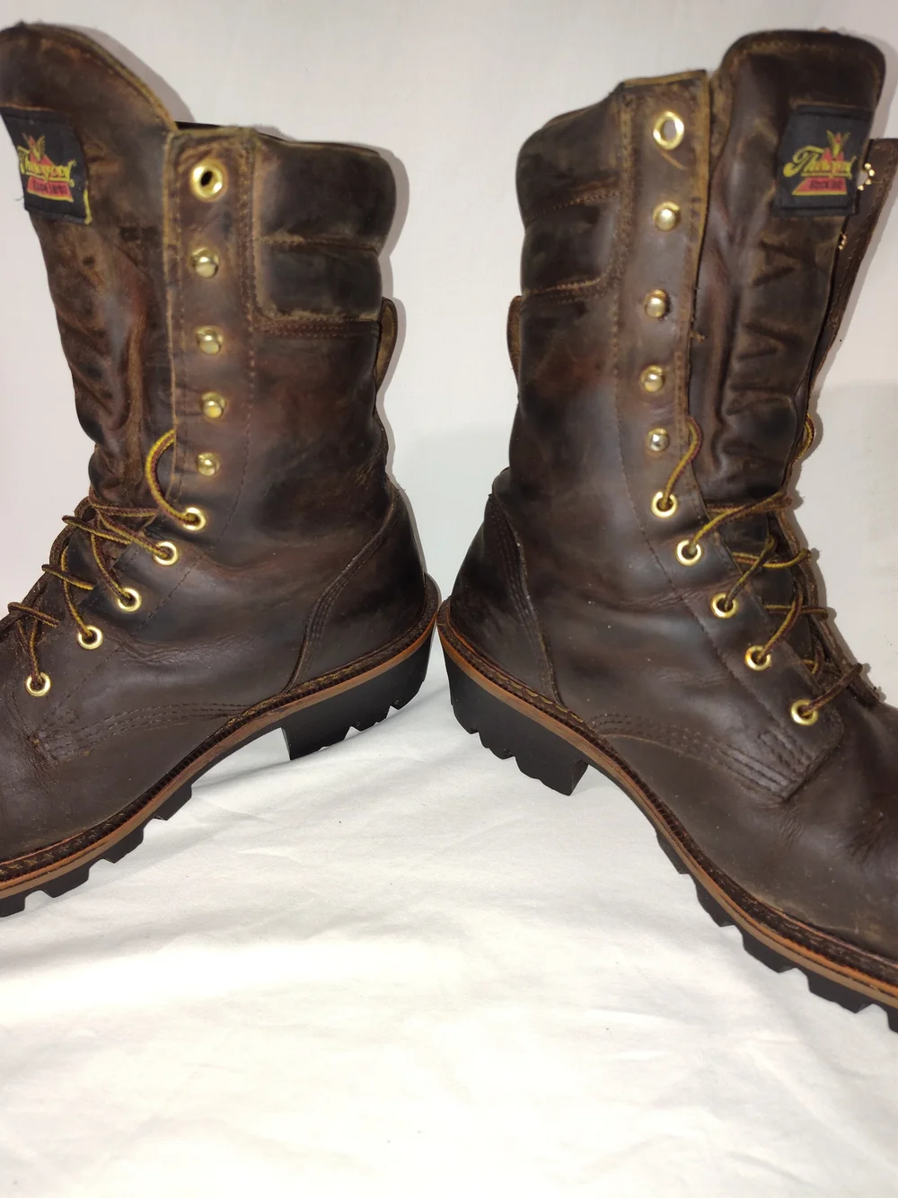 Thorogood Heritage Brown Leather Work Boots